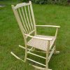 lath-back, rocking chair, ash wood, rustic ash chairs, danish cord, handmade