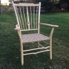 uncle fred, chair, knotty, spindle back, lath, green woodworking
