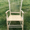 7 Spindle back Uncle Fred chair with rounded chair components