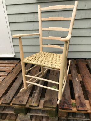 5 Ladderback Rocking Chair